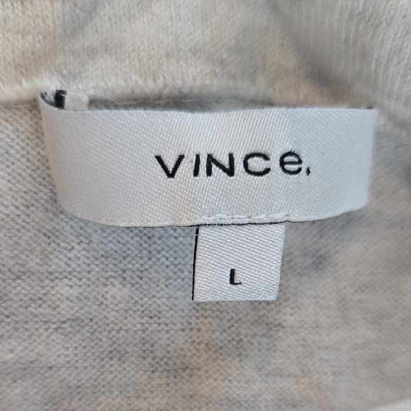 Vince Cream Long Sleeve Blouse - Picture 2 of 3